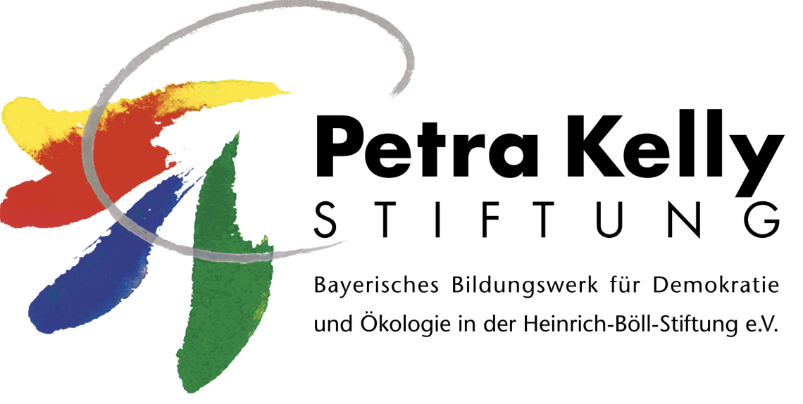Logo Petra-Kelly-Stiftung. Bildungswerk für Demokratie und Ökologie in der Heinrich-Böll-Stiftung e.V.